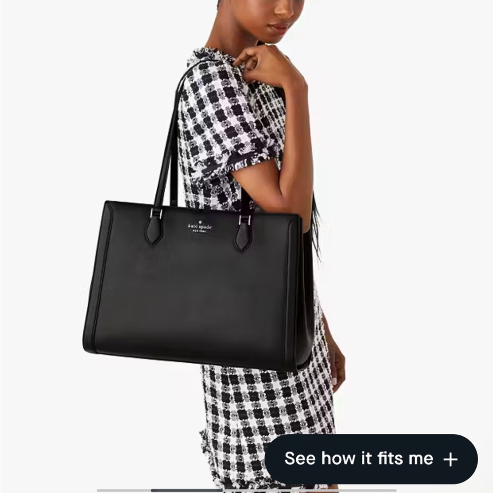 Kate Spade Saffiano East West Laptop Tote